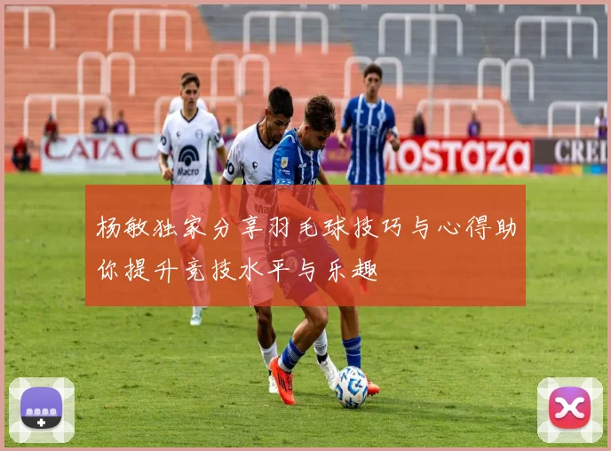 杨敏独家分享羽毛球技巧与心得助你提升竞技水平与乐趣